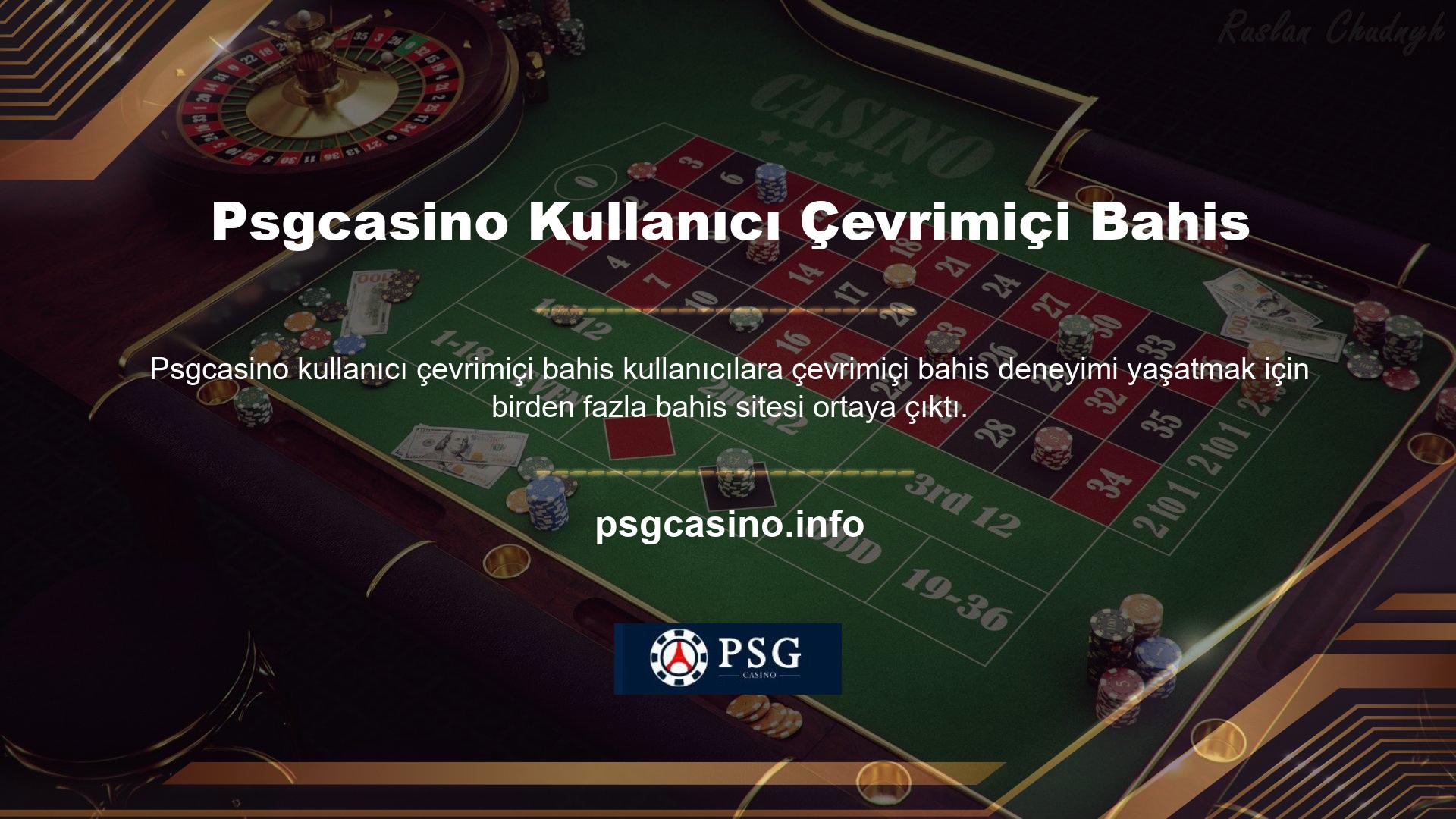 Psgcasino sitesi veya internet casino seçerken oyun çeşitliliğine, kolay para yatırma ve çekme yöntemlerine ve tatmin edici promosyonlara dikkat etmelisiniz